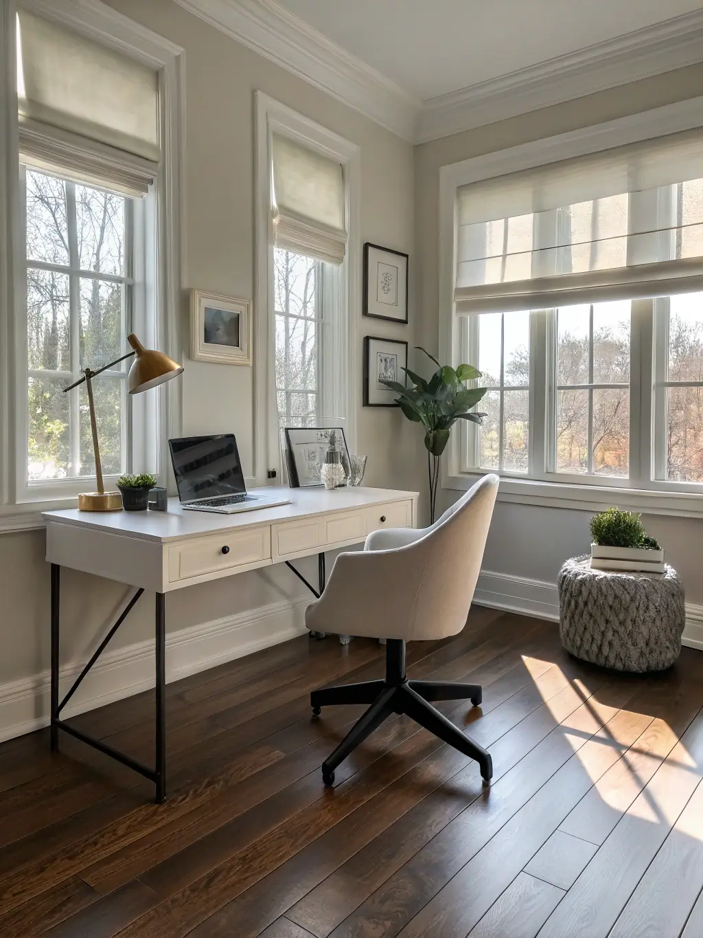 A high-definition photograph showcasing a clean and sanitized office space, reflecting Great Circle Cleaning's commitment to pristine commercial environments.